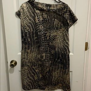 Snakeskin dress